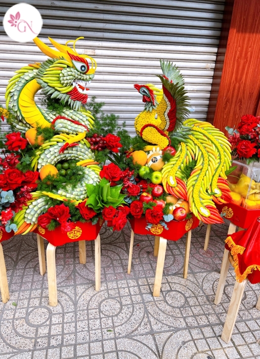 MÂM QUẢ CƯỚI HỎI CỔNG XANH BÌNH DƯƠNGMÂM MS4