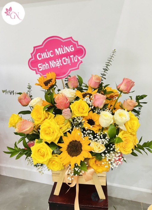 HOA MỪNG SINH NHẬT MS10