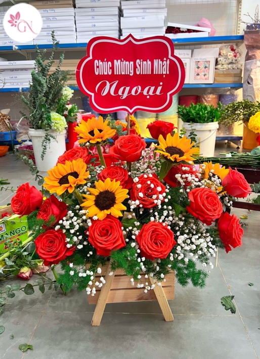 HOA MỪNG SINH NHẬT MS15