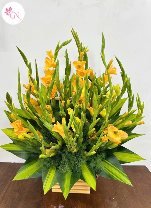 Giỏ Hoa Hồng Đẹp MS5