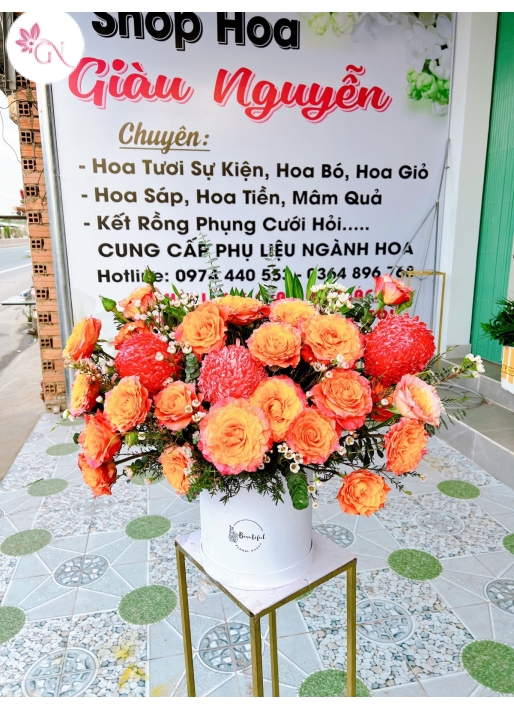 GIỎ HOA MS8