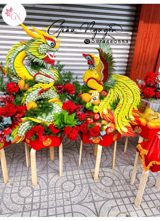 MÂM QUẢ CƯỚI HỎI CỔNG XANH BÌNH DƯƠNGM MS9