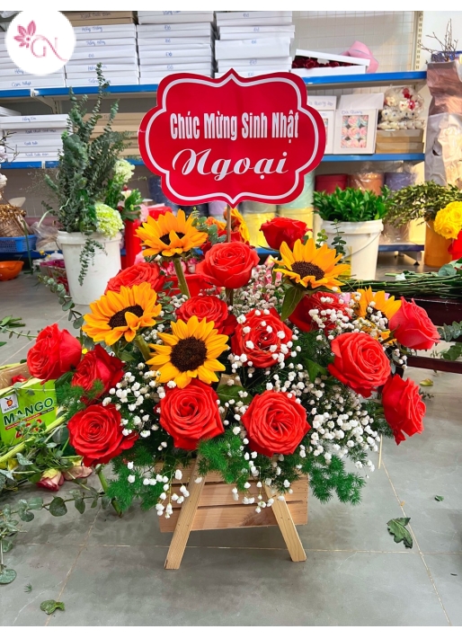 HOA MỪNG SINH NHẬT MS15