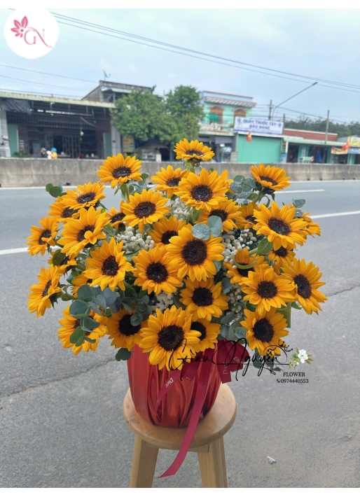 Giỏ Hoa Hồng Đẹp MS9