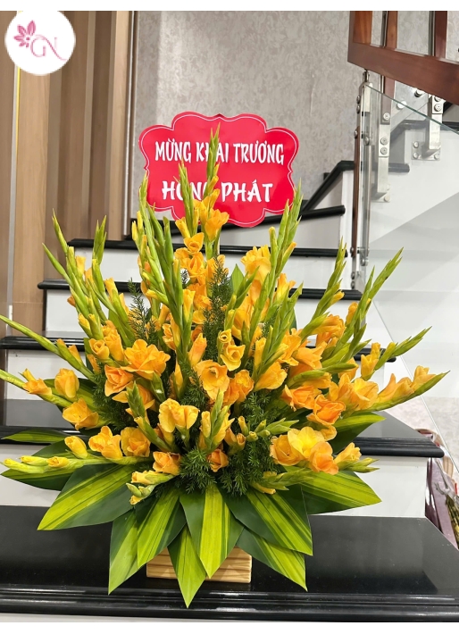 Giỏ Hoa Hồng Đẹp MS19